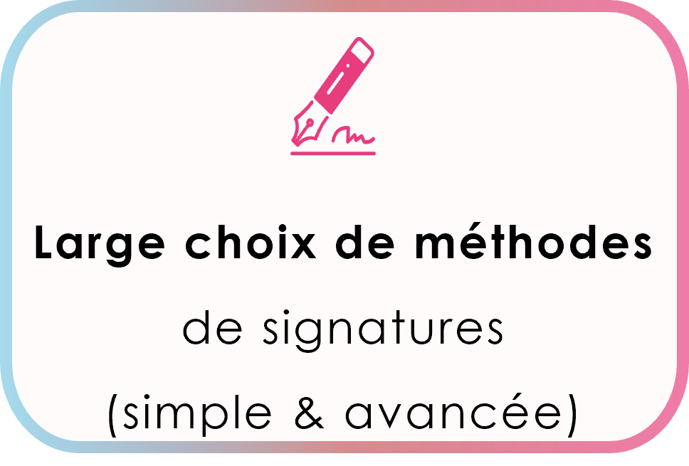 Signature électronique