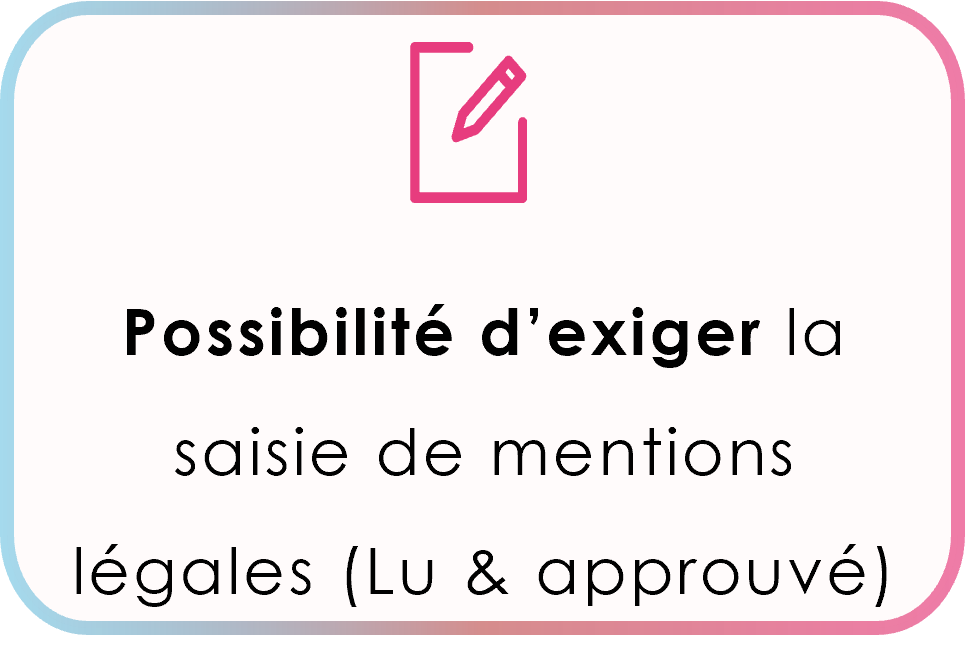 Signature électronique